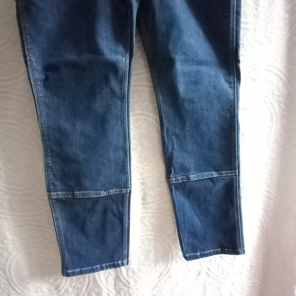 Size 12 Tall Carhartt Relaxed Fit Double Knee CarpenterJeans (T-357) - Picture 2 of 8